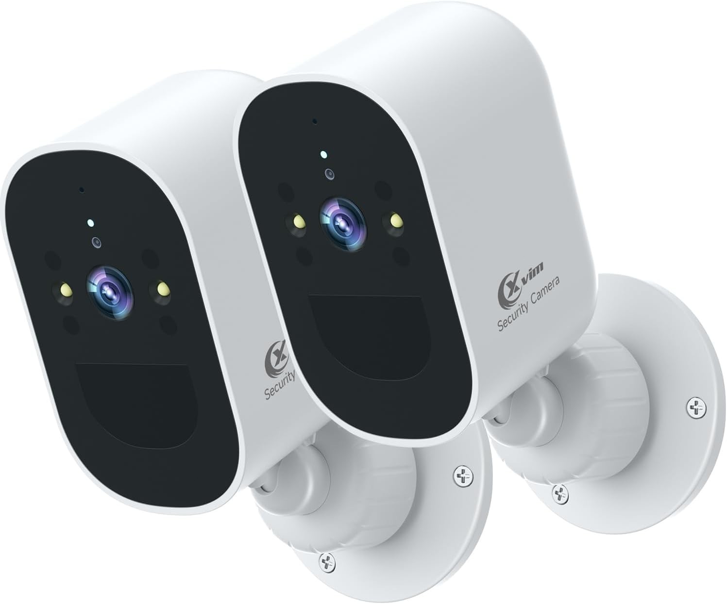 2PK 1080P Solar Battery Power Camera WiFi Wireless Security Camera System