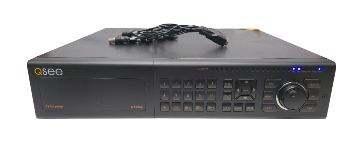 Q-SEE QT5032 32 Channel Real-Time 960H Resolution DVR w/ 3TB HDD