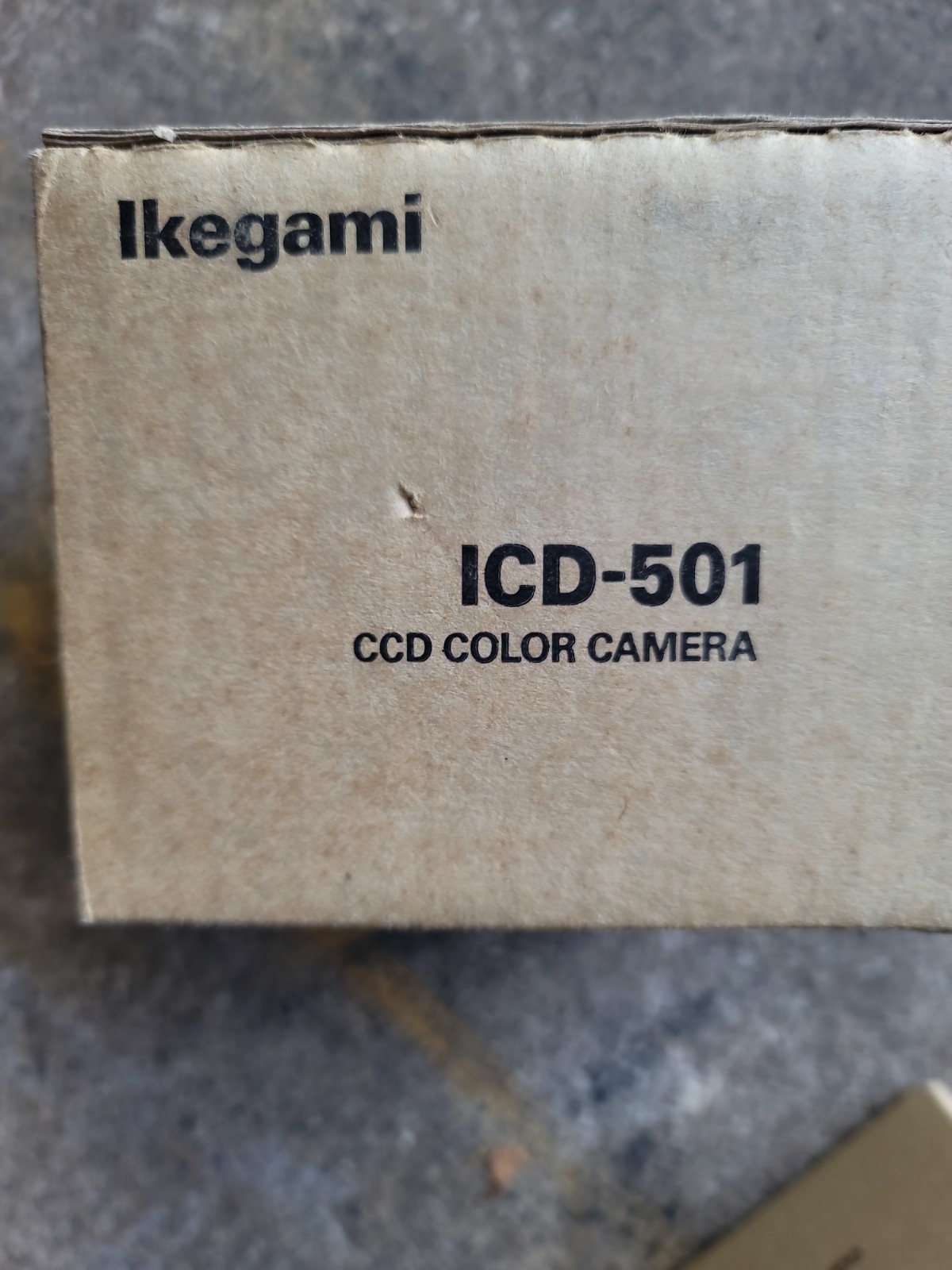 Ikegami CCD Color Camera ICD-501 Cube Camera NEW IN BOX