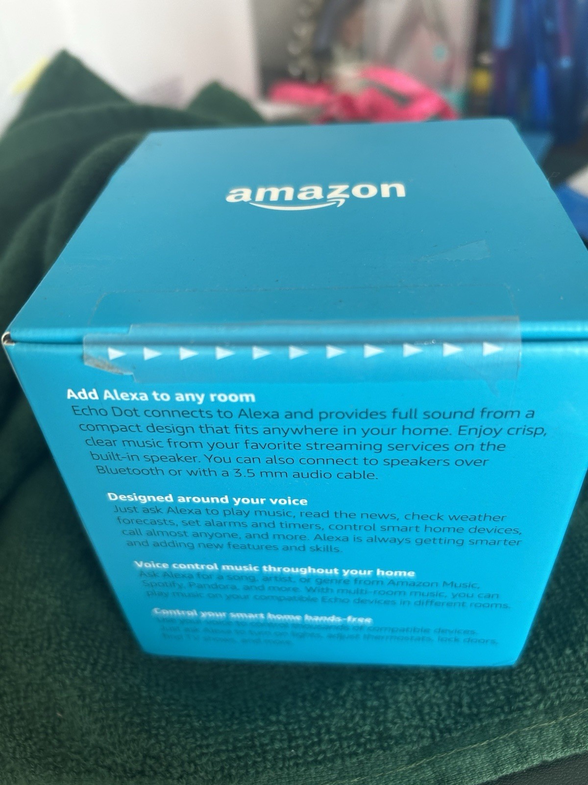 NIB Sealed Amazon Echo Dot (3rd Generation) Smart Speaker – White