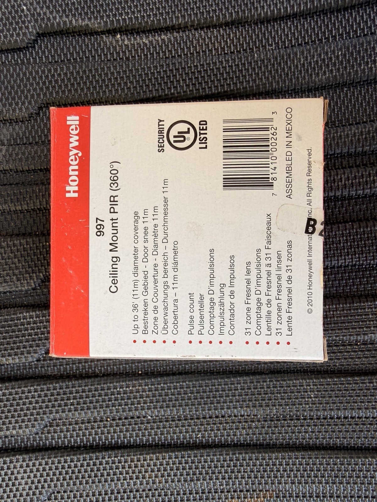 Honeywell 997 Ceiling Mount PIR 360°