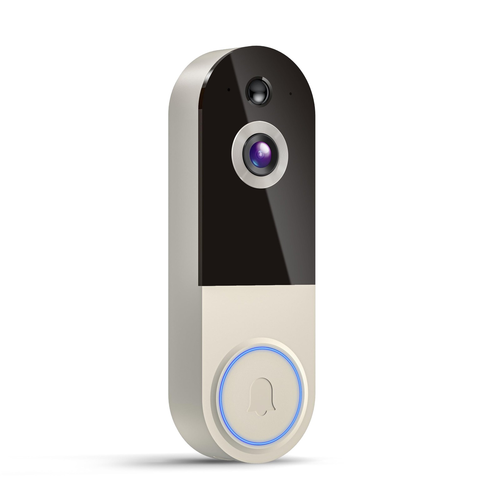Lunelyx 1080p Wireless Video Doorbell Camera, Smart Outdoor Linen