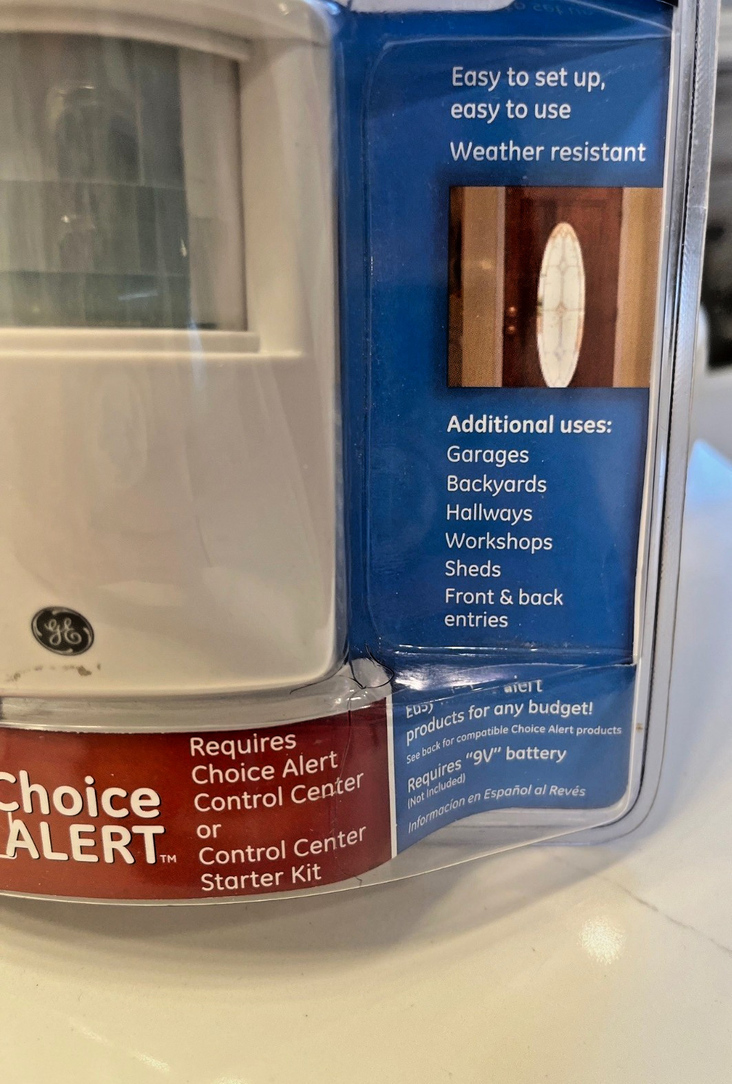 GE Choice Alert Wireless Alarm System Motion Sensor #45132 New & Sealed