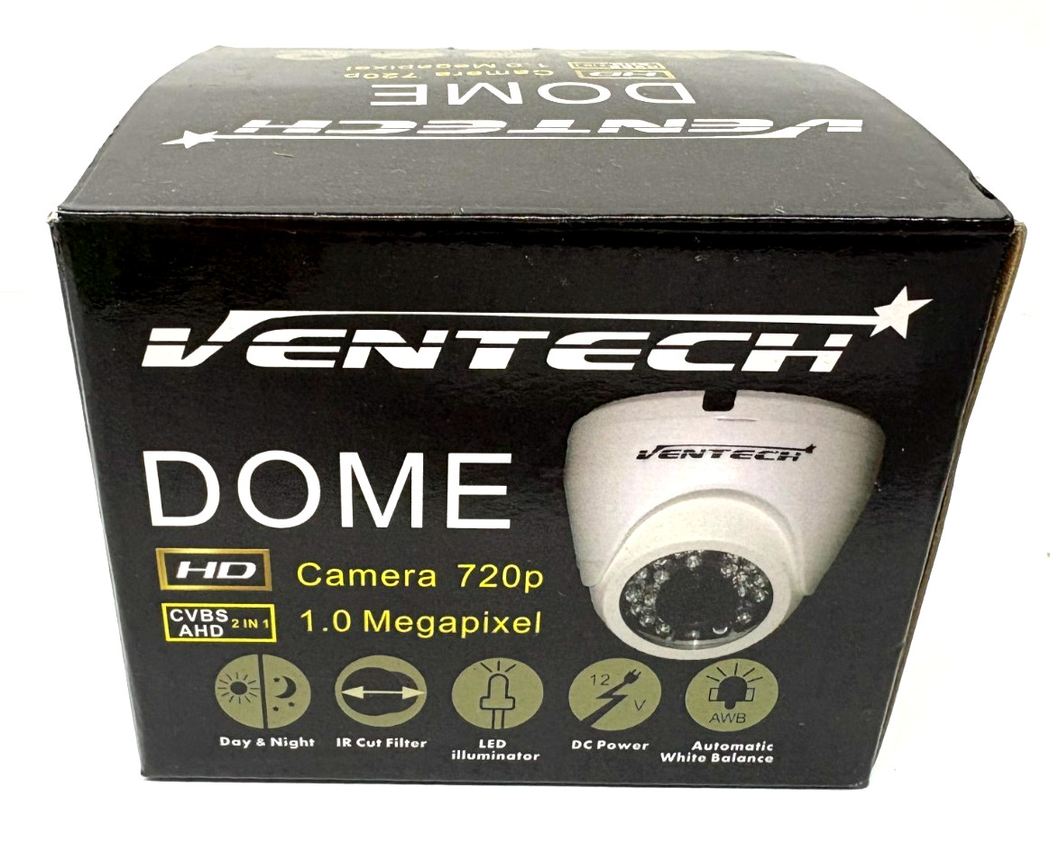 Ventech – Dome Camera 720P, 1MP. VT-DM680