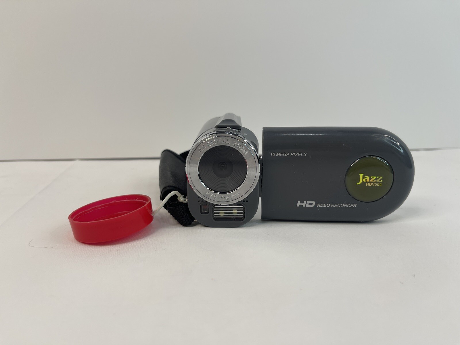 Jazz 10MP 1.8in LCD Flip Camcorder Digital Camera Platinum – Jazz HDV504