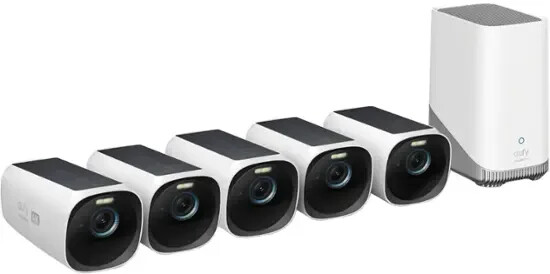 EufyCam 3 5 Camera Indoor Outdoor Wireless Smart 4K Solar Power Security System