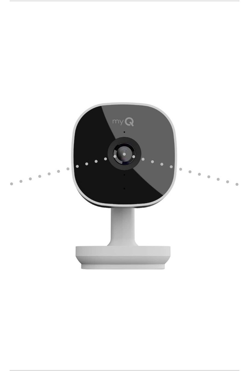 myQ Smart Garage Security Camera – 1080p HD Video, Night Vision, Motion (Sealed)