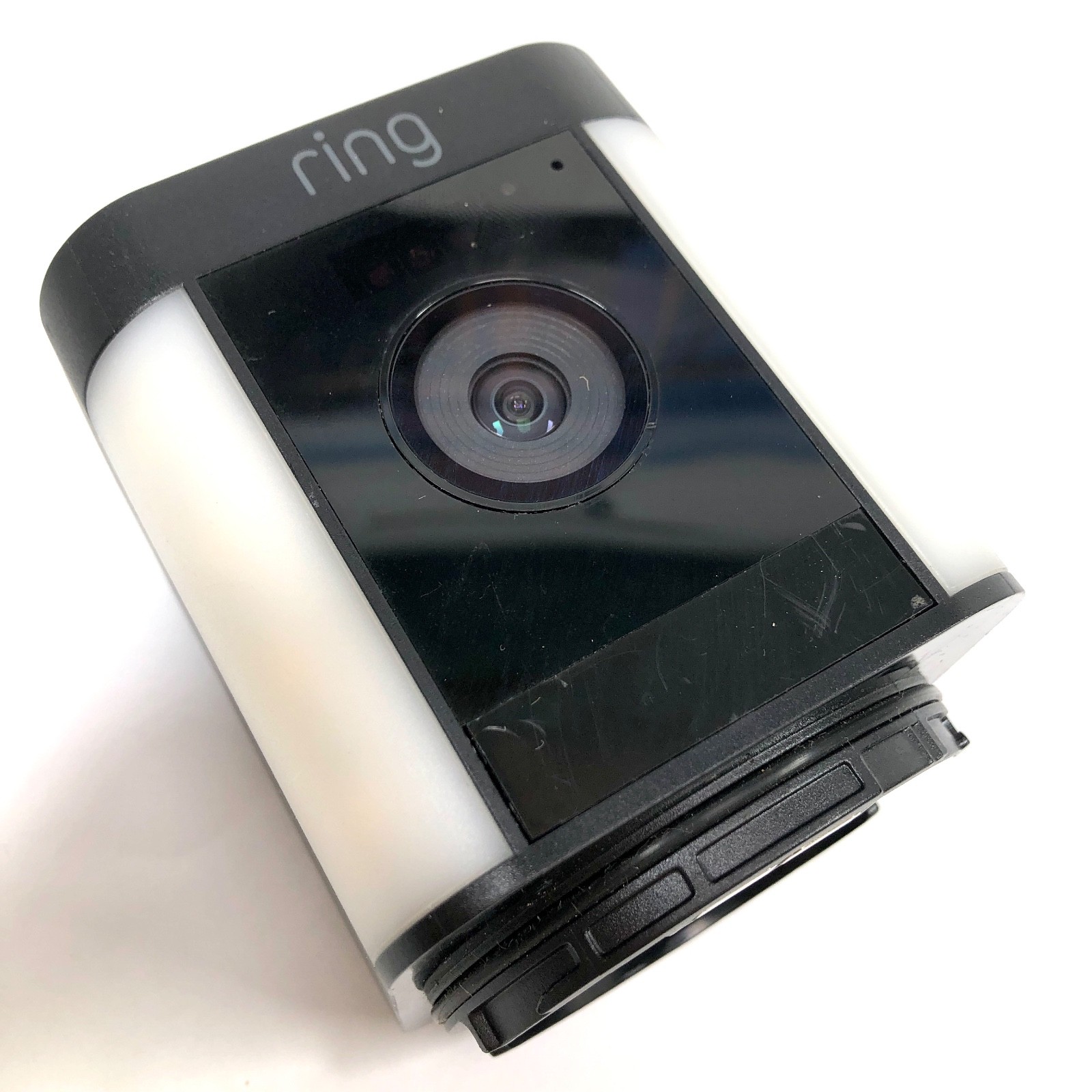 Ring – Spotlight Cam Plus Outdoor/Indoor Wireless 1080p Battery Camera – Black