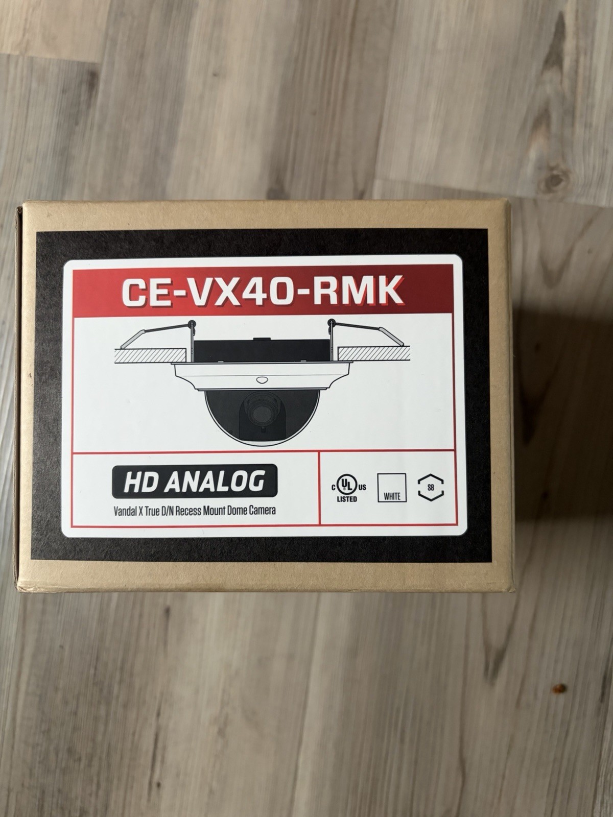⭐Clinton Electronics CE-VX40-RMK Vandal X D/N Recess Mount Dome HD Camera⭐