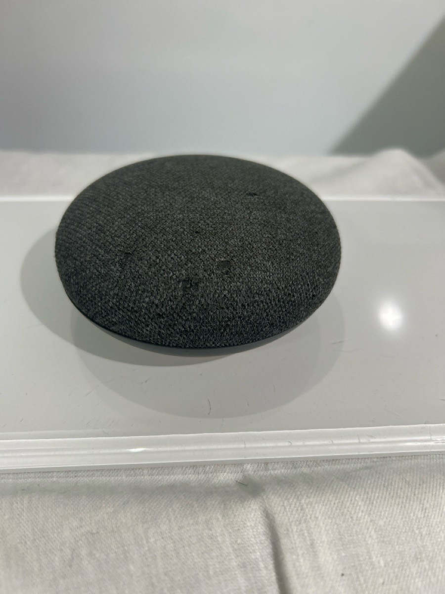 Google Nest Mini (2nd Gen) H0A Smart Speaker – Tested – Works – See (NJL029684)