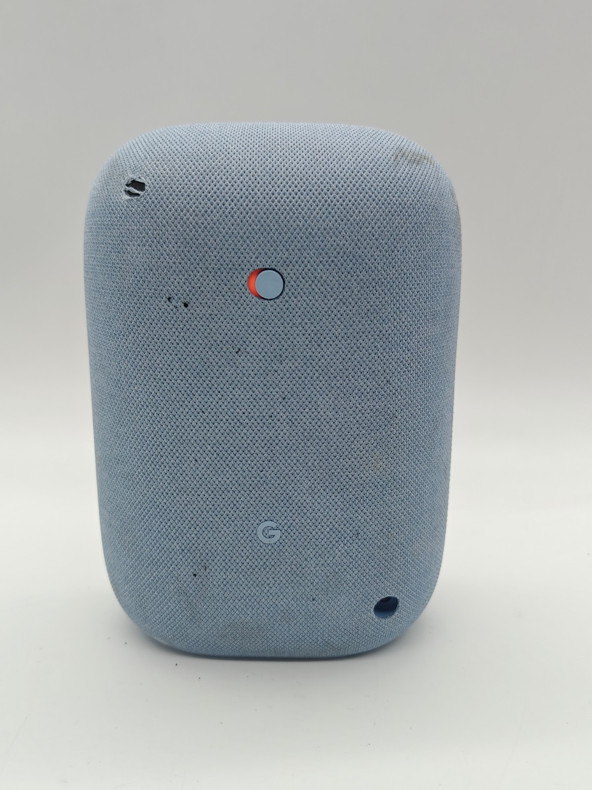 Google Nest Audio blue Wireless Bluetooth Wi-Fi Smart Speaker with assistant