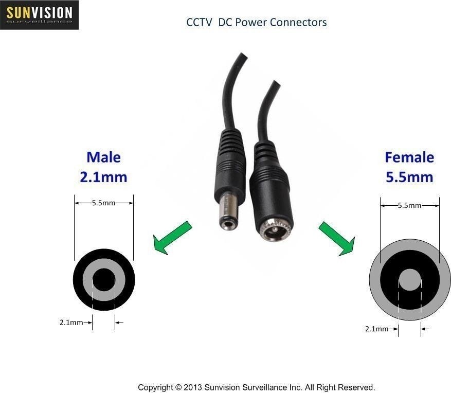 12V 2A AC / DC Power Supply Adapter for 100V-240V 50/60Hz Adapter+1to4 Splitter
