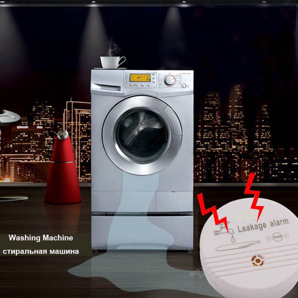 Water Overflow Leakage Alarm Sensor Detector 90dB Water Level Alarm Leak9047
