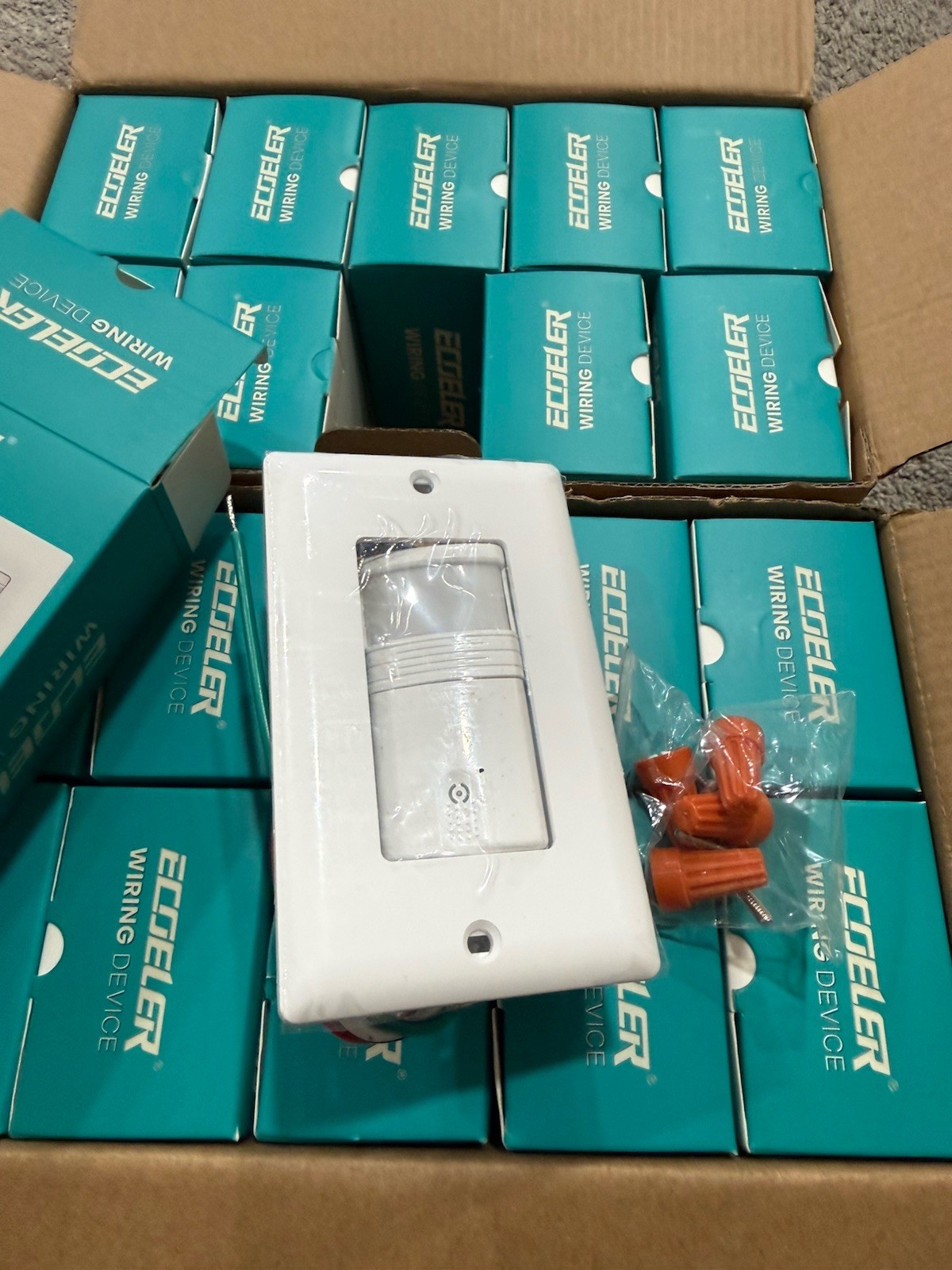 ECOELER 20 PACK 3Way Motion Sensor Light Switch Wall Sensor for Led/Incandescent