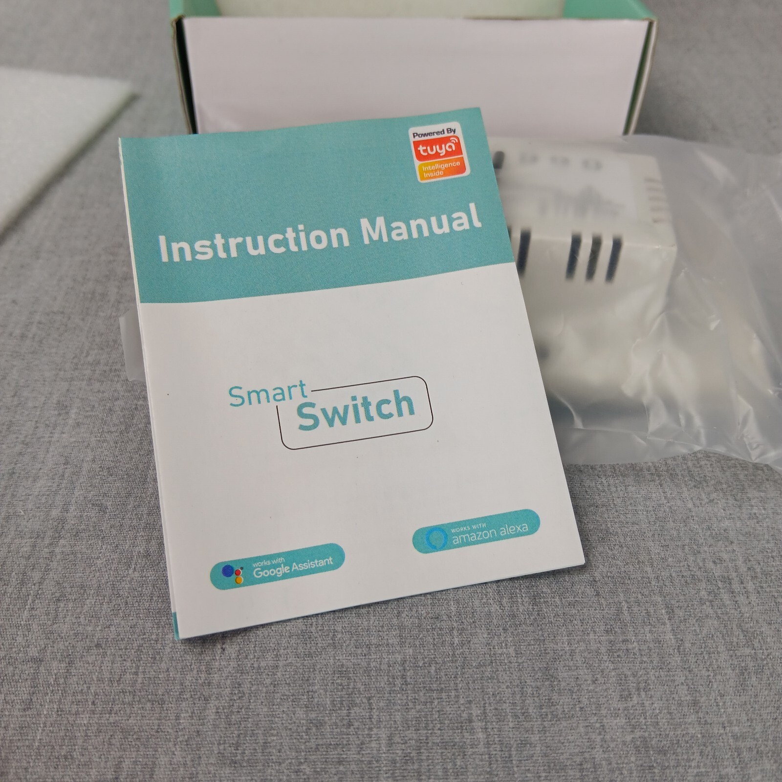 WiFi Smart Switch Wall Light Switch Panel for Alexa/Google APP