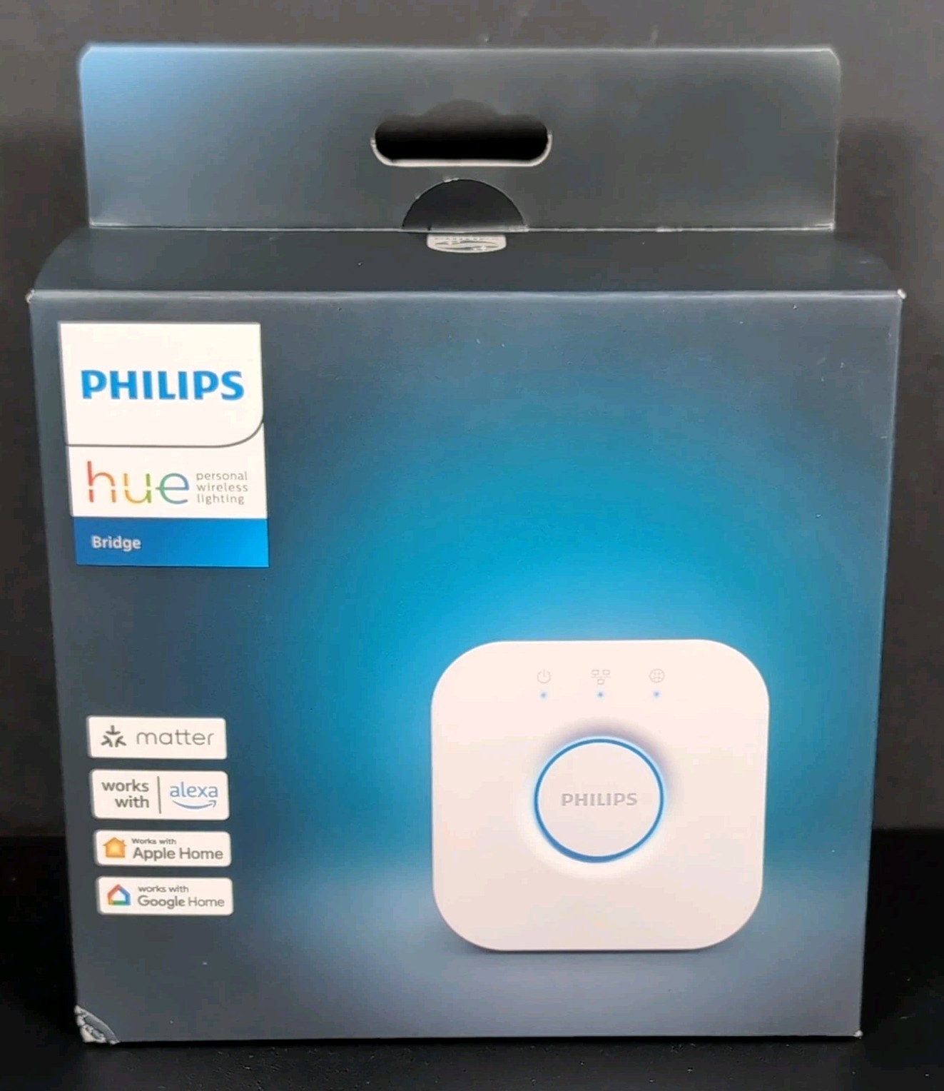 Philips Hue Gen 2 Bridge Control System – 458471 – 324131201801 w/ Power Supply