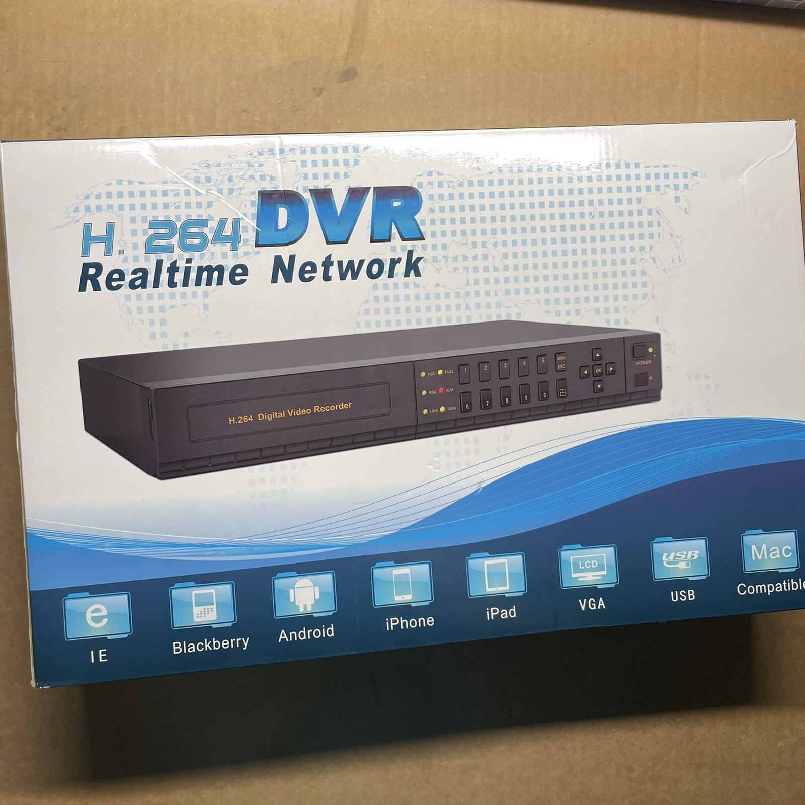 Nexhi 16 Chanel H.264 Real-time CCTV Security Surveillance 960H DVR System