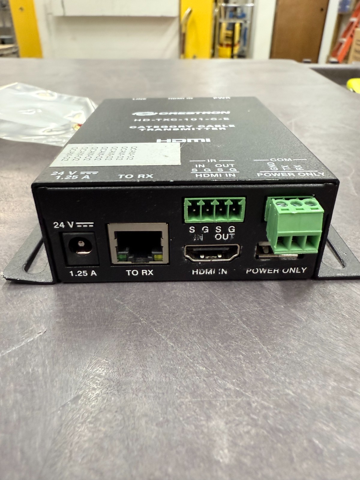 Crestron HD-TXC-101-C-E DM Lite Transmitter for HDMI IR RS-232 6509872