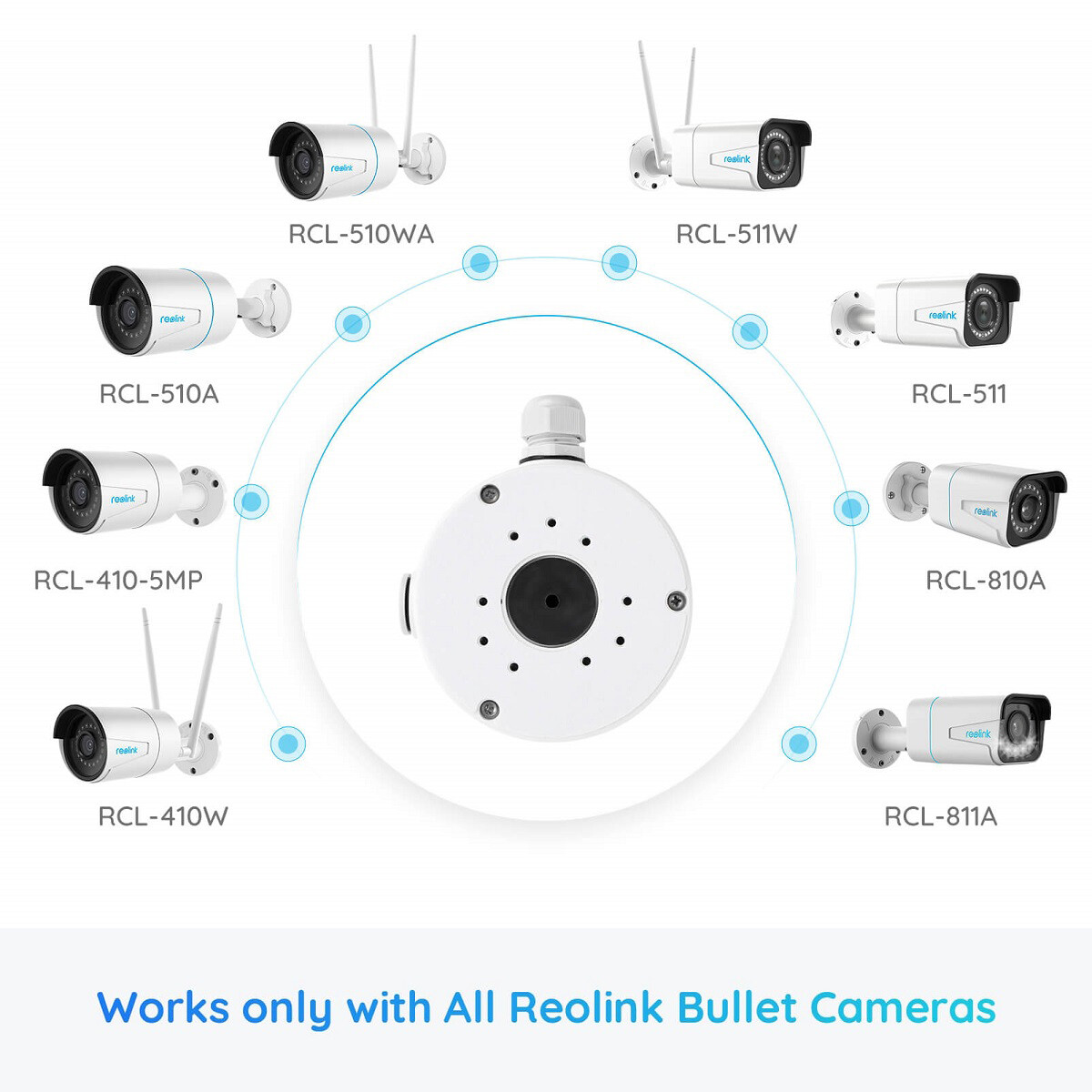 Reolink Junction Box B10 for Security Camera 510A/810A/1212A/Duo 2 PoE/Duo 2wifi