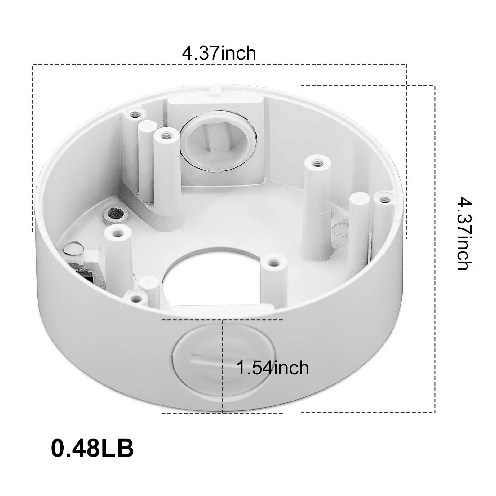 Anpviz 4mp 5mp 6mp 8mp PoE IP Security Camera Outdoor Junction Box Bracket Color