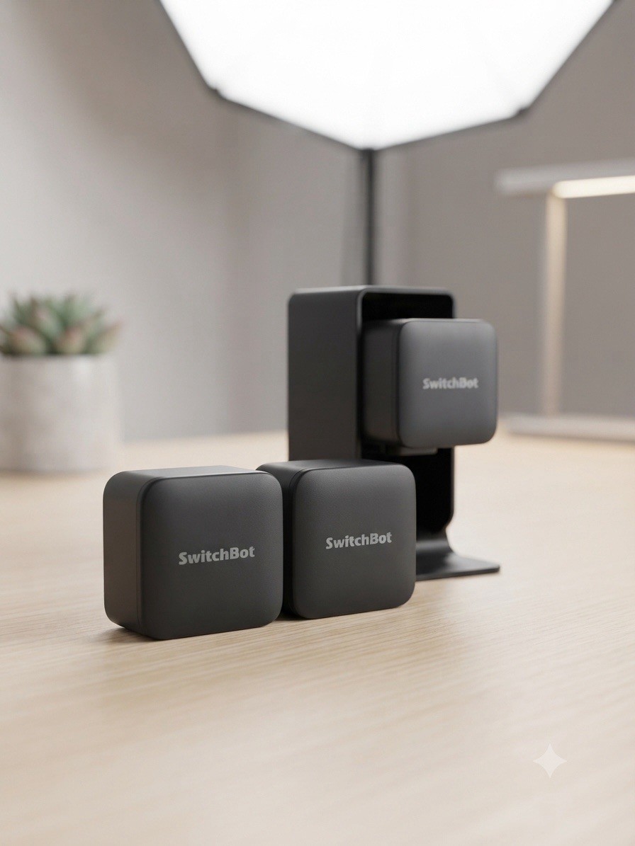 2 SwitchBot Smart Hub W0201500 Black Wi-Fi Bluetooth IR Alexa Google IFTTT Siri