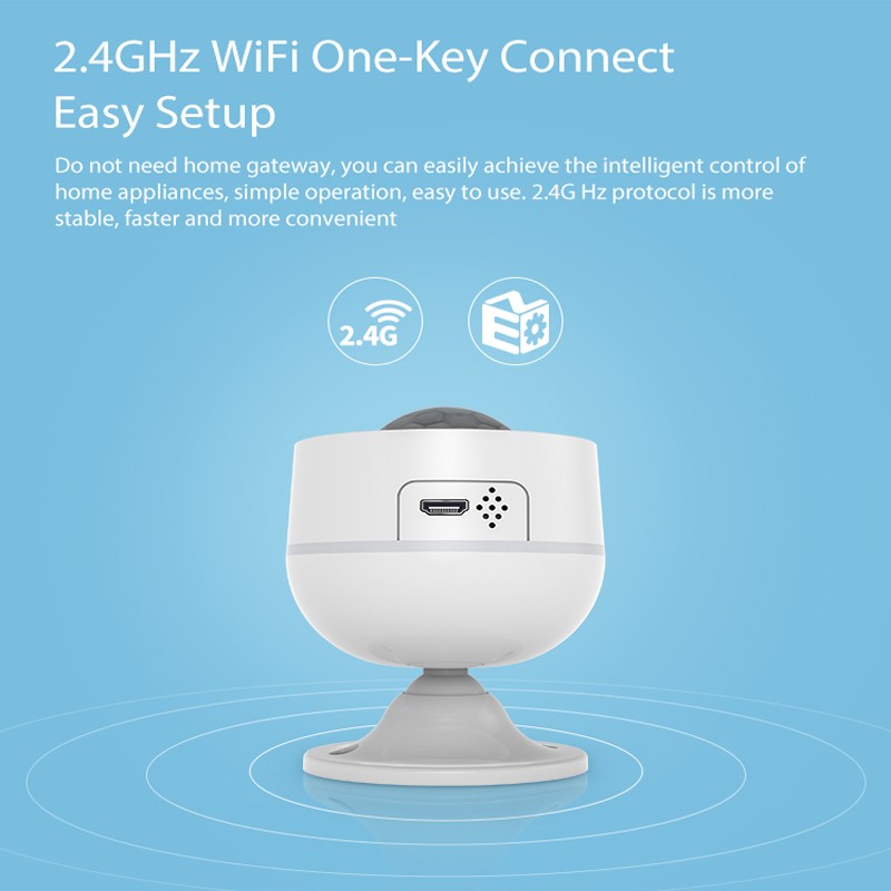 NEO COOLCAM NAS-PD07W WiFi Smart PIR Motion Sensor Infrared Home Security Alarm