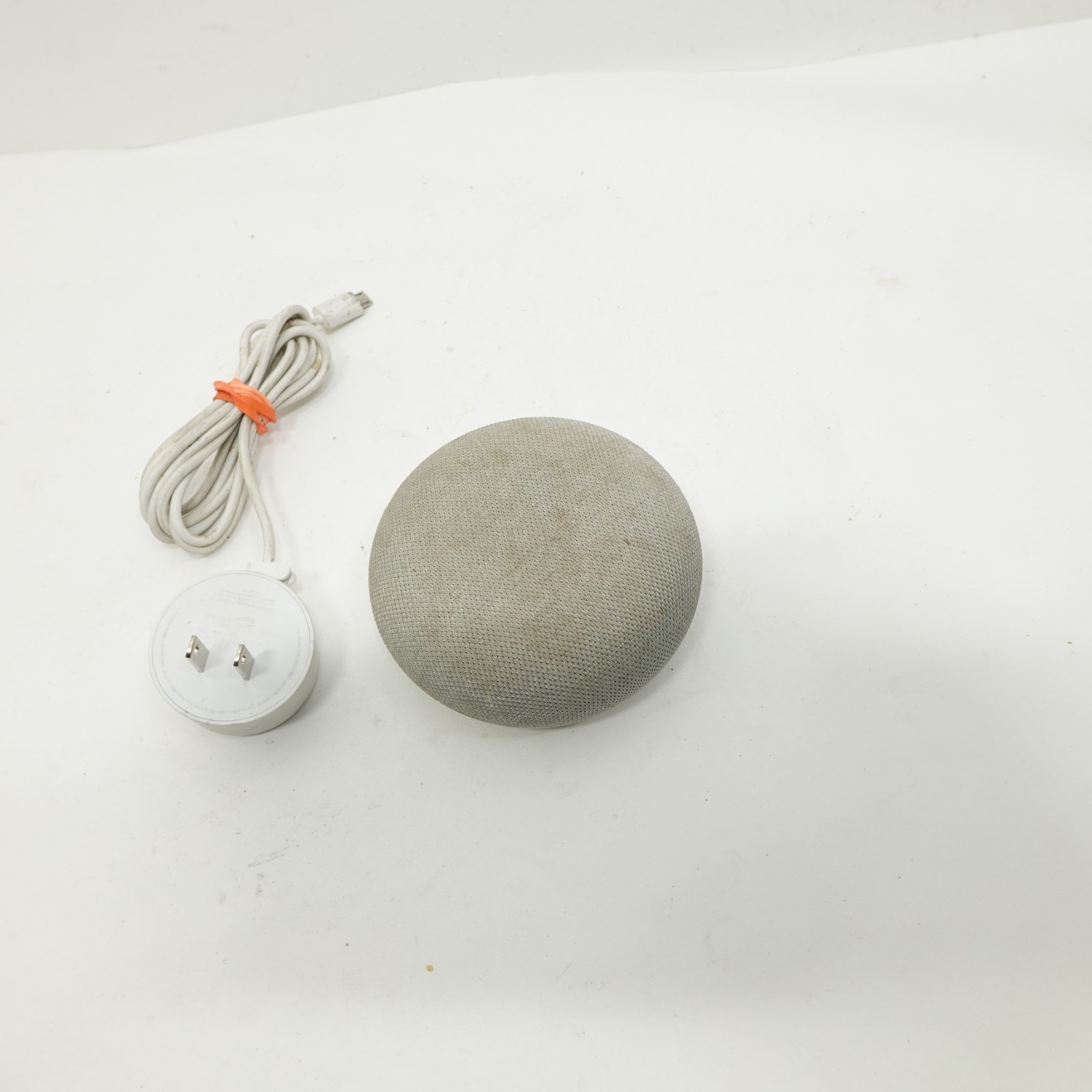 Hey Google Home Mini A4RHOA Gray Orange Smart Bluetooth Speaker