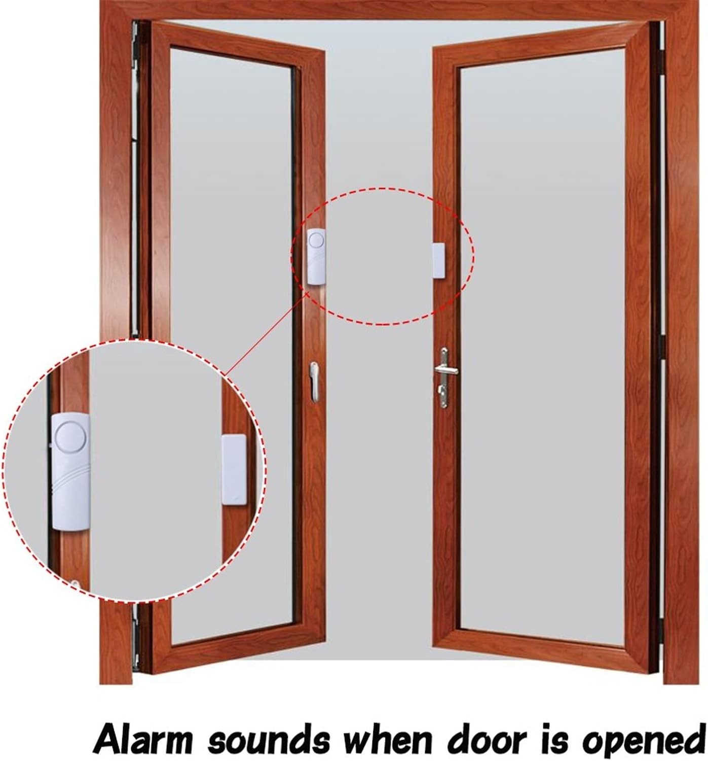 Wireless 90DB Window & Door Alarms for Kids Safety – 6 Pack Security Solution