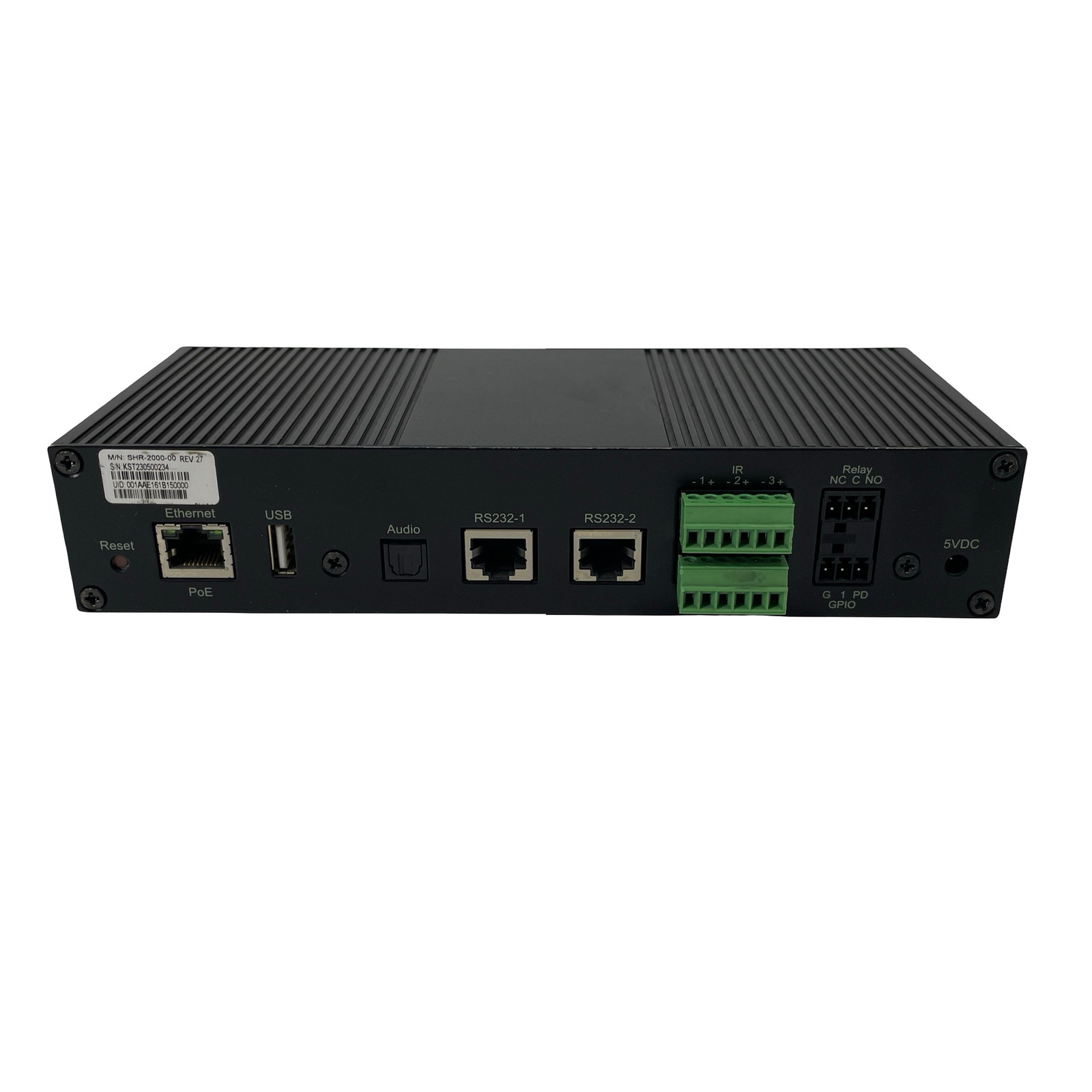 AS/IS Savant Smart Host Controller SHR-2000-00 Rev.27 Black #U3229 (AR)