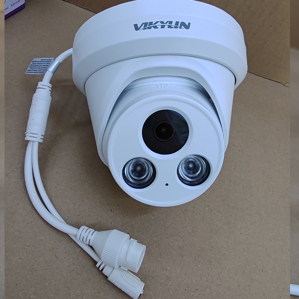 Vikylin IR Night Version Network 8MP 4K POE Camera Mount MIC Onvif Outdoor Lot