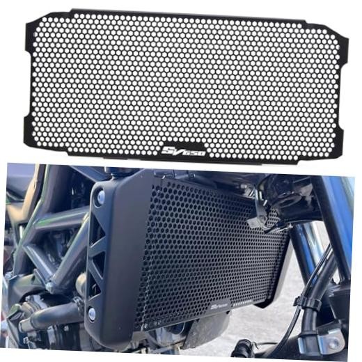 SV650 ABS 2016-2025 Motorcycle Radiator Grille Guard Protective Cover RG- Black