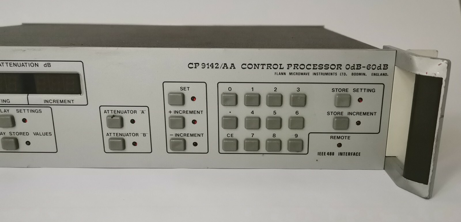 FMI CP 9142/AA control processor 0-60dB hs
