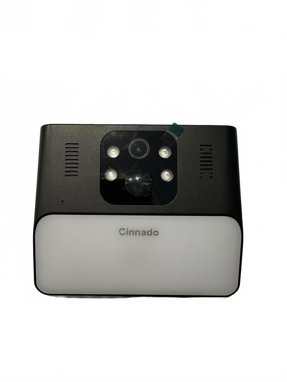 Cinnado S2 2K 3MP Solar Wireless Wall Light Security Camera