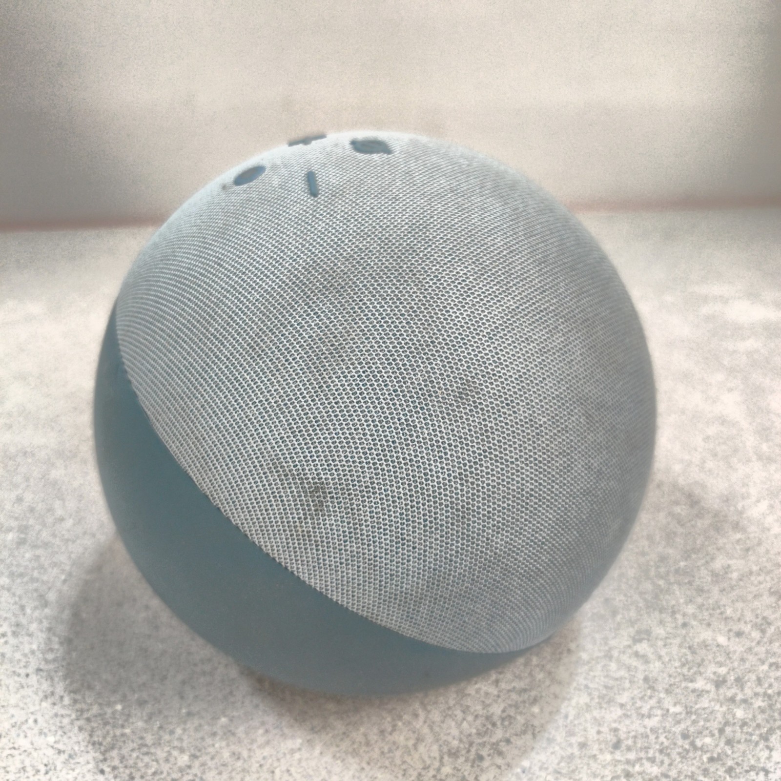 Amazon Echo 4th Gen Bluetooth Smart Speaker L4S3RE Blue Full Size NO AC CORD
