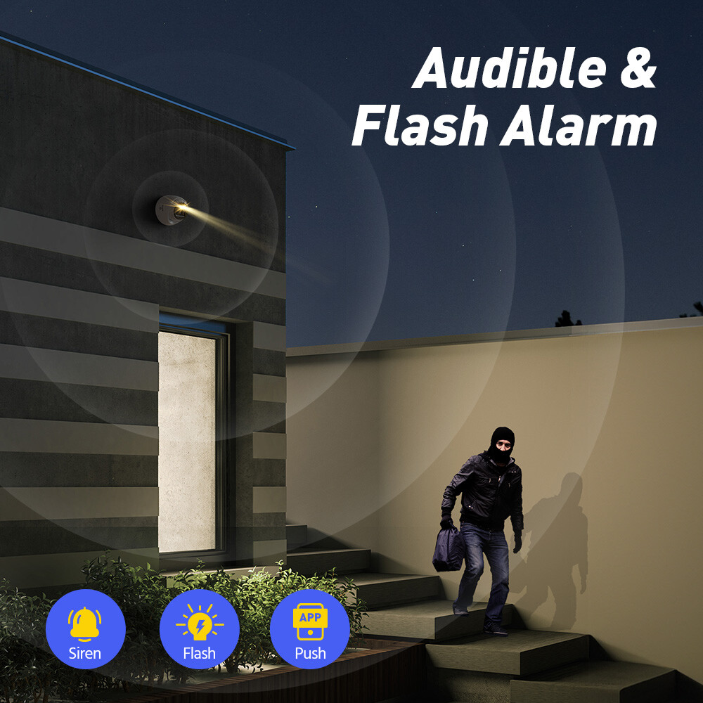 ANNKE 4K POE AI Color Night Vision Security Camera Two Way Audio Human Detection