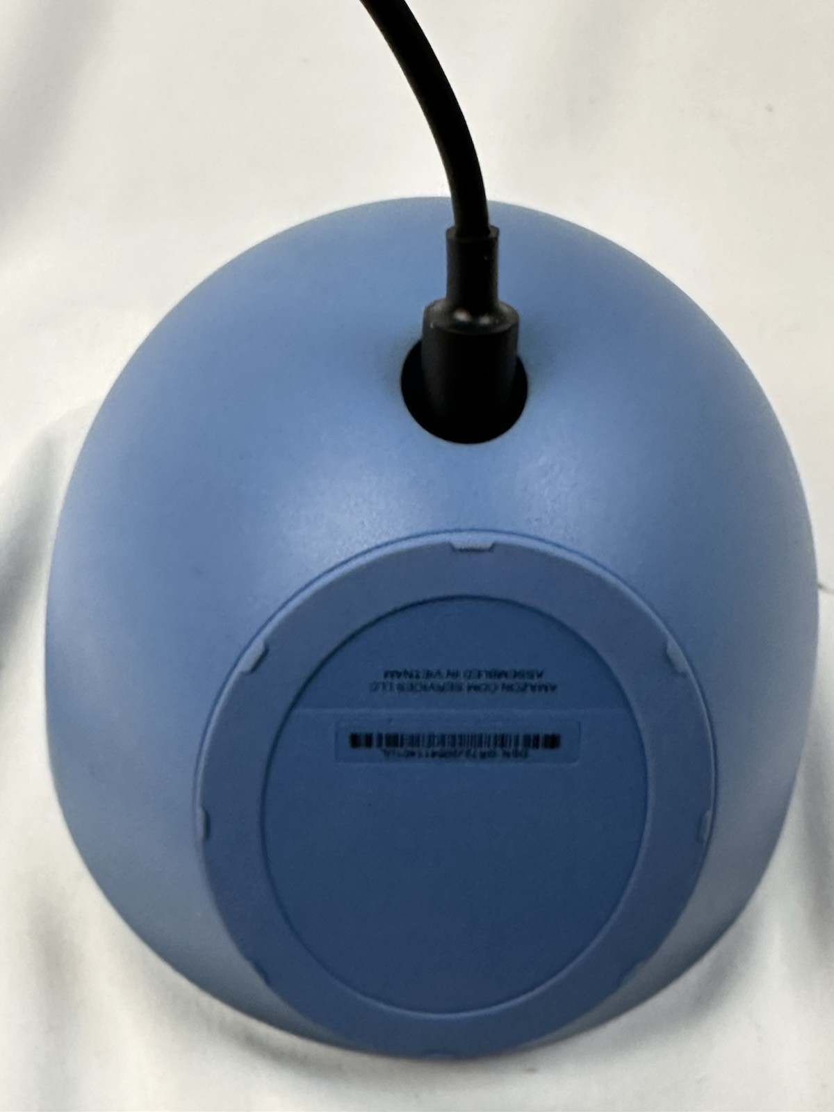 Amazon Echo Spot Smart Alarm Clock Alexa Ocean Blue BV84J9 Used Working