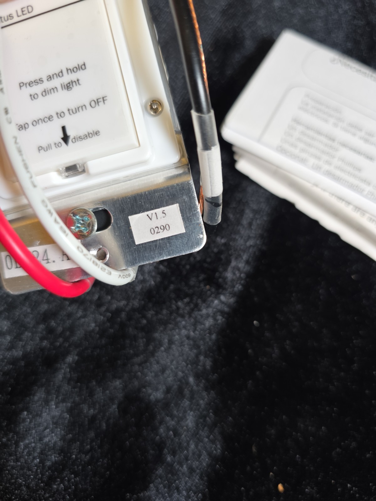Smarthome In-Wall Dimmer Switch, #2876DB