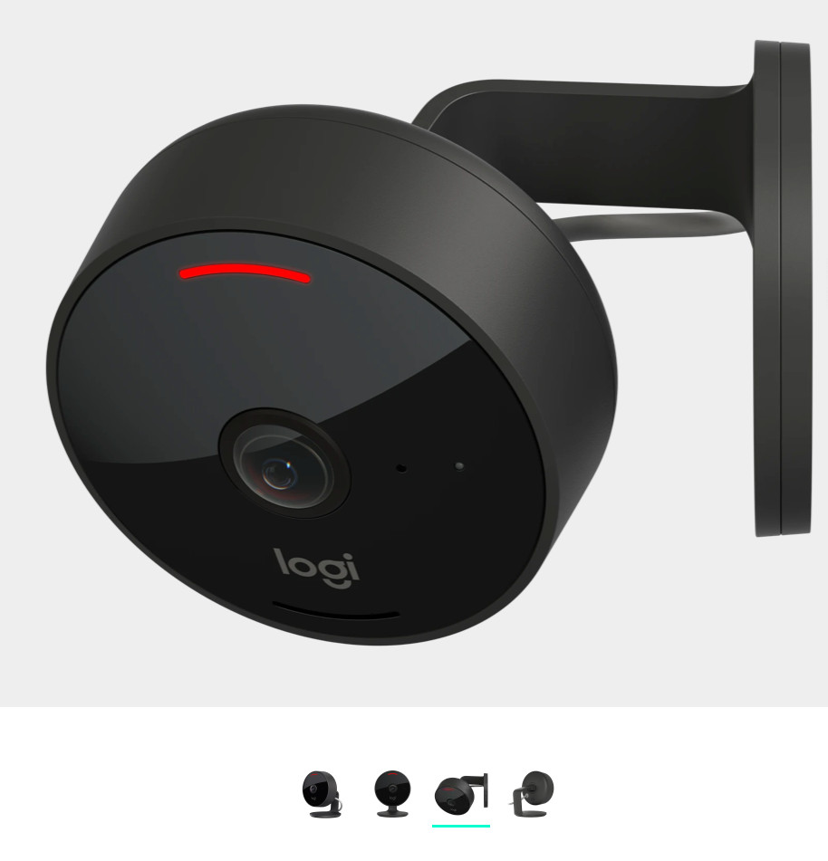 CIRCLE VIEW CAMERA Apple HomeKit-enabled wired security camera
