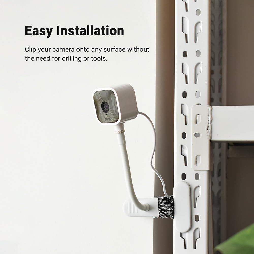 Clip Mount for Ring, Blink, Eufy, Google Nest, Wyze, and Arlo Indoor Outdoor …