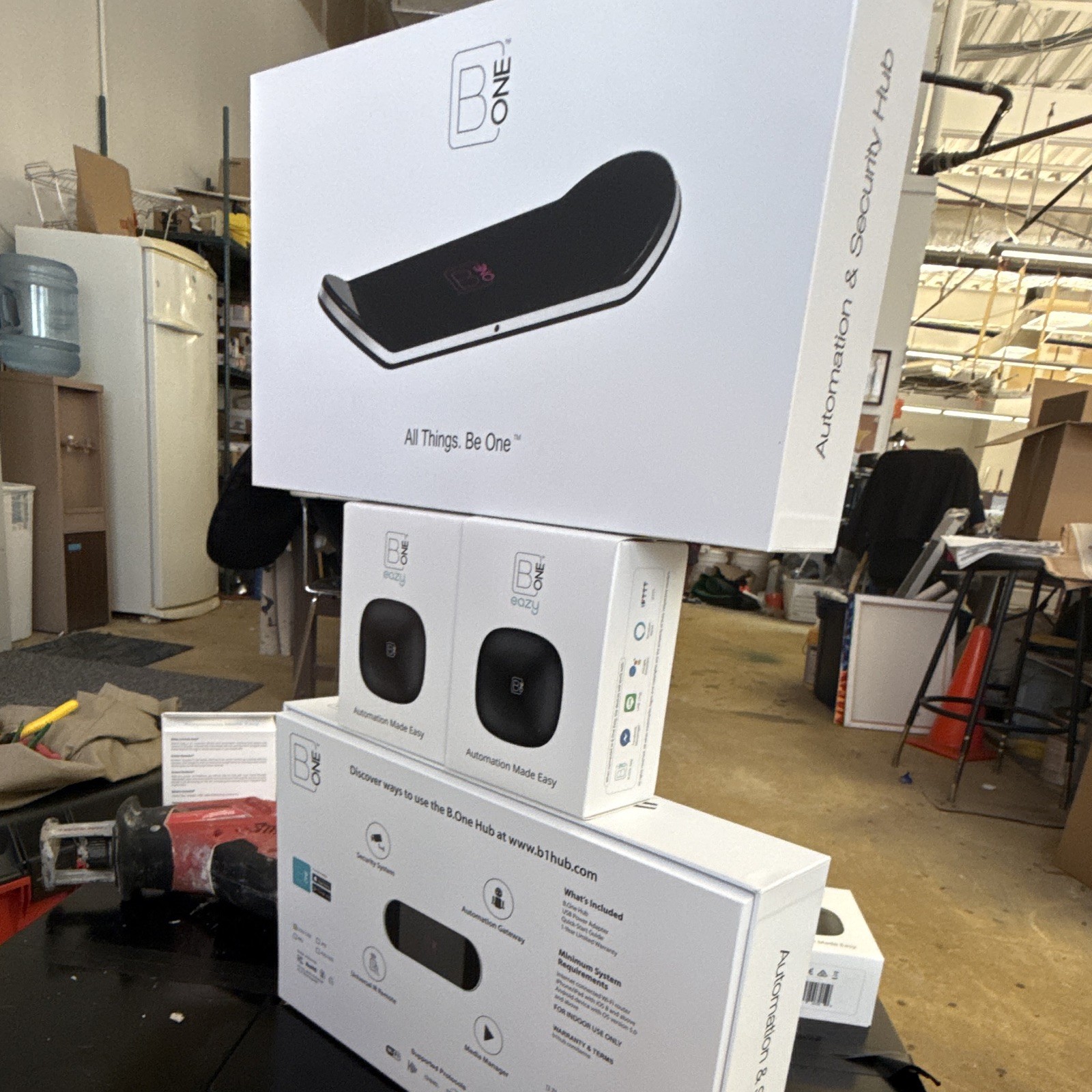 B.One Automation & Security Hub Wi‑Fi Alexa/Google RC One