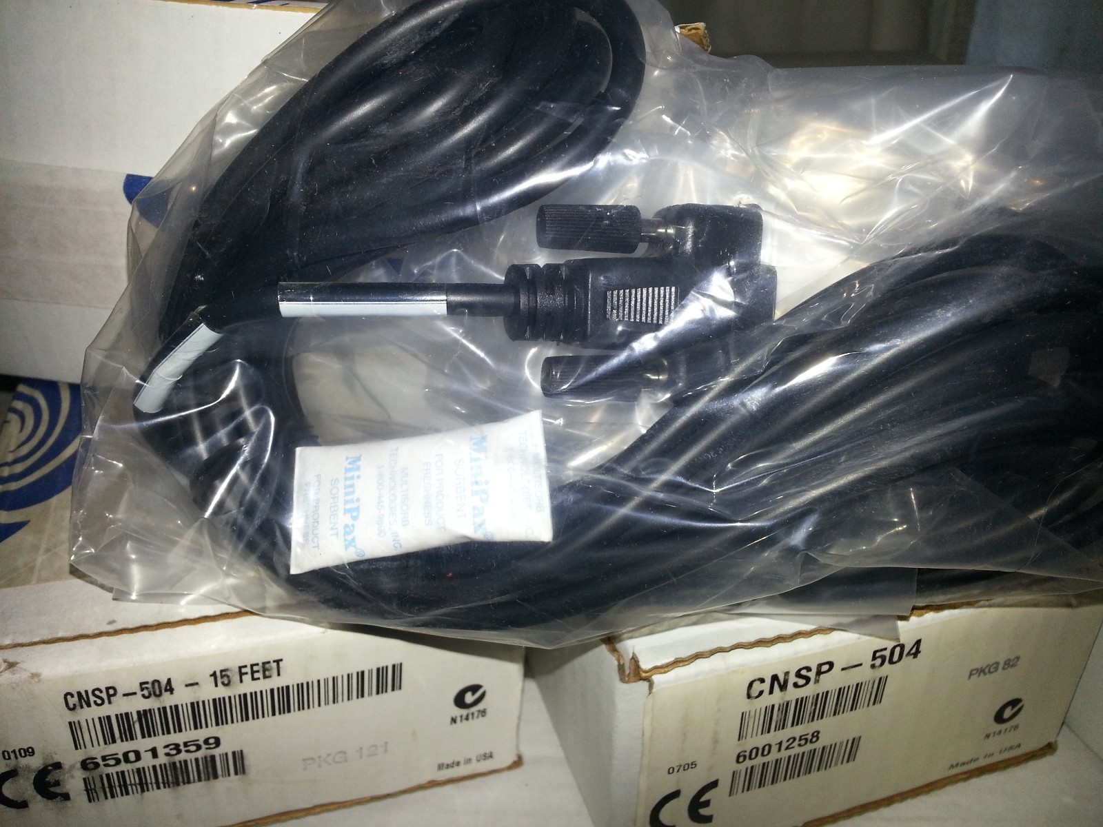 CRESTRON CNSP-504 VISCA Cable for CANON SONY 15ft 9 pin rs-232 D-Sub Female DIN