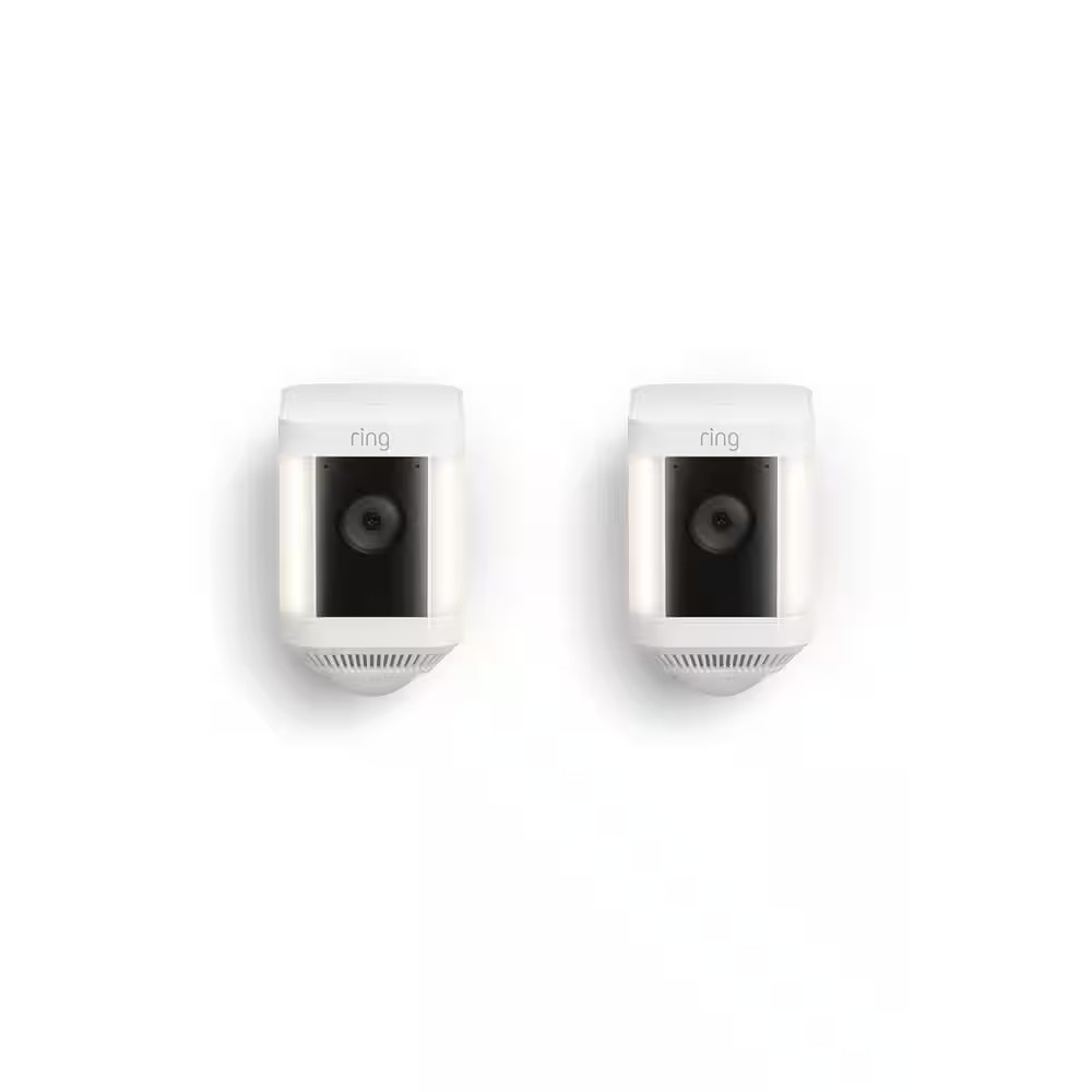 Spotlight Cam Plus, Battery – Smart Security Video Camera with LED Lights, 2-Way