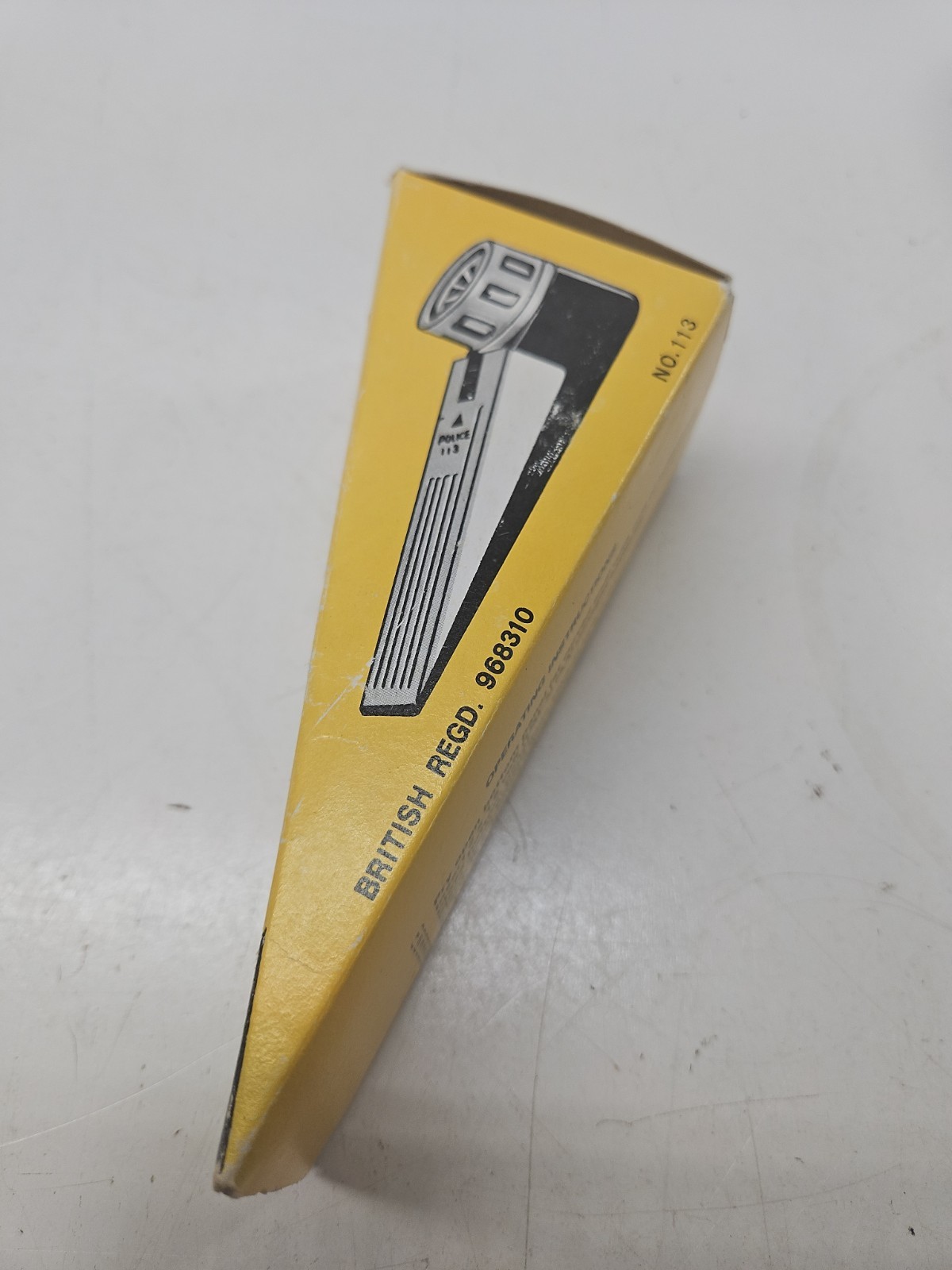 Police Siren Battery Operated Door Stop Bugler Alarm Siren