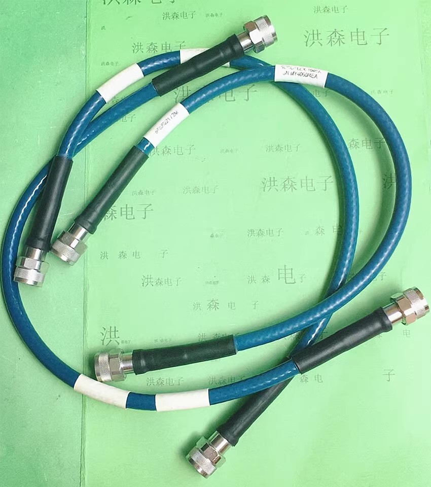 1pc HUBER+SUHNER SUCOFLEX 104EA DC-18GHz 0.6m N male RF test cable