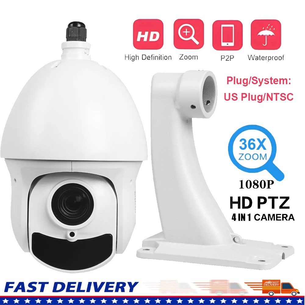 iBirdView SONY307 36X Zoom 1080P PTZ Speed Dome Camera AHD/CVI/TVI/CVBS IR 80m
