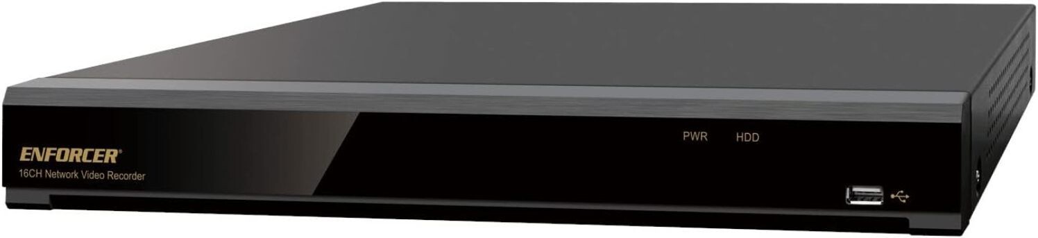Seco-Larm DRN-116-4TB Enforcer 16-Channel 4K Network Video Recorder with 4TB HDD