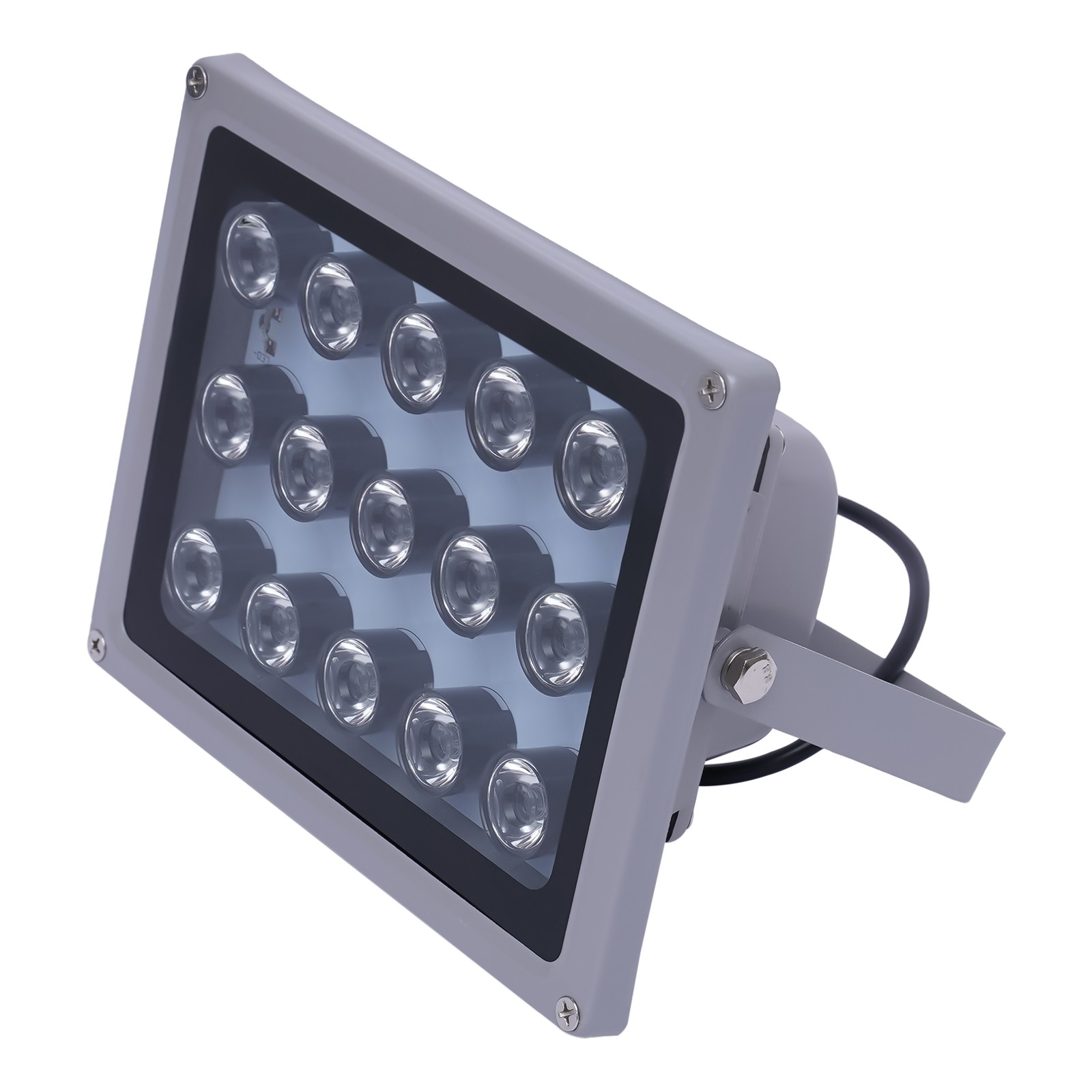 30W 12V IR Infrared Illuminator Lamp Night Vision Security Floodlight For CCTV