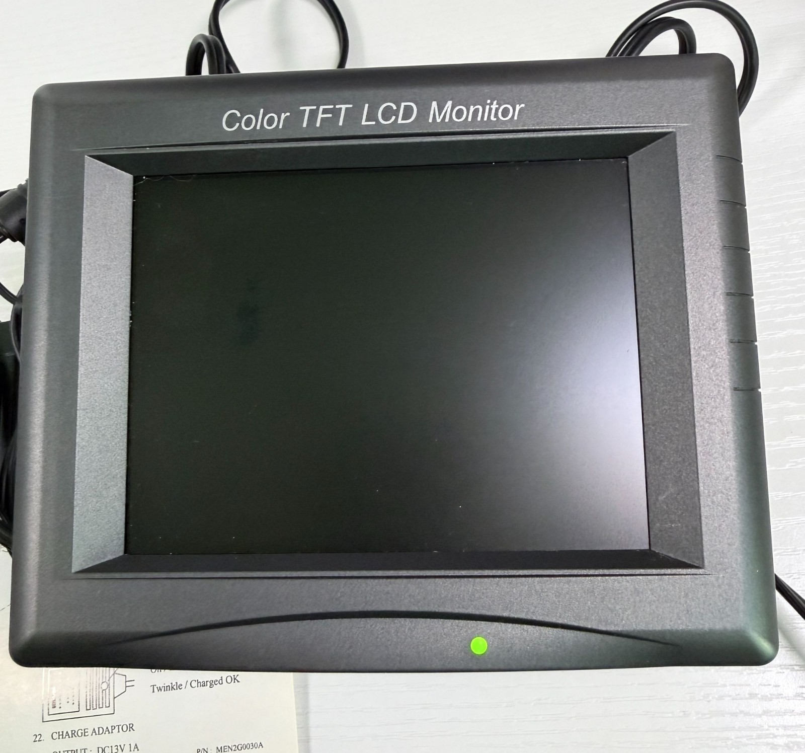 EverFocus EN220 LCD Color TFT 5.6″ Test Monitor Kit Carry Case