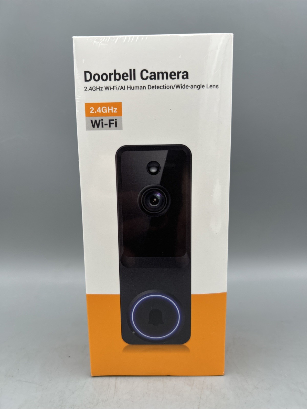 Smart 2.4GHz Wi-Fi Doorbell Camera AI Surveillance Doorbell Wide Angle Lens