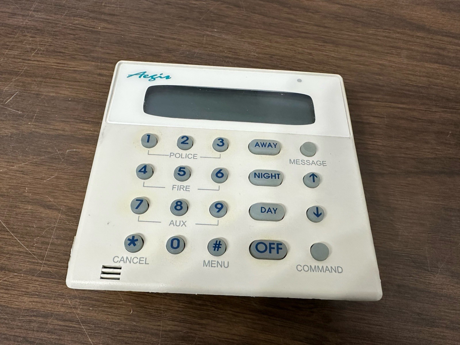 Leviton HAI Aegis Branded 11A03-1 Console Keypad Untested